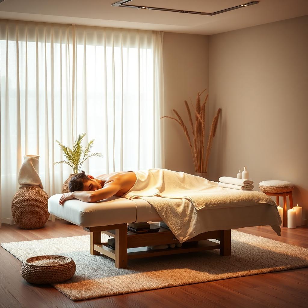 Séance de massage bien-être